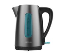 Cecotec hervidor de agua eléctrico de 1,7l thermosense 210 steel. 220