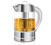 Hervidor - Cecotec Thermosense 370, 2200 W, 1.7 L, 2en1, Hervidor y Tetera con Filtro de Té