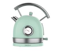 Cecotec hervidor de agua eléctrico thermosense 420 light green. 1,8 l