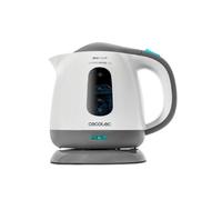 Cecotec Hervidor de Agua Eléctrico ThermoSense 120. 1 Litro, Libre de BPA, 1100 W de Potencia, Base 360º, Filtro Antical Desmontable, Doble Sistema de Seguridad, Plástico