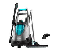 Cecotec Hidroaspirador Conga Triton 4000 UltraClean. 1500 W, 4 en 1: Función Hidrolimpiadora, Aspirador de Sólidos y Líquidos y Sopladora, 120 Bar, Poder Succión 15 kPa, Negro, Azul, Gris.
