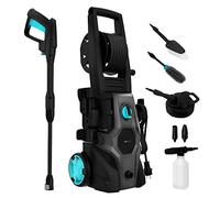 Cecotec Hidrolimpiadora de Alta Presión HydroBoost 2000 Car&Garden Pro. 2000W, Hogar, Jardín o Coche, Caudal de 450 l/h, 150 Bares de Presión, Bomba de Aluminio, Radio de Acción 14m