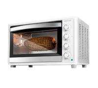 Cecotec Horno Convección de Sobremesa de 46 Litros Bake&Toast 4600 White Gyro. 2000 W, Luz Interior, 12 Funciones