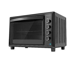 Cecotec Horno Convección de Sobremesa de 60 Litros Bake&Toast 6090 Black Gyro. 2200 W, Luz Interior, 12 Funciones, Temperatura hasta 230º, Puerta de doble Cristal, Incluye Rustidor Giratorio