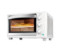 Cecotec horno de sobremesa blanco 26l bake&toast 2600 white 4pizza. 1500w, 6 funciones
