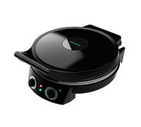 Cecotec Horno Eléctrico para Pizza Fun Pizza&Co. 1800 W, Grill, Temporizador 30min, Revestimiento Rockstone, Temperatura regulable, Apertura 180º con dos placas