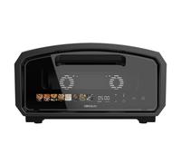 Cecotec Horno Eléctrico para Pizzas Pizza&Co 500 Gyro. Piedra Giratoria Alta Temperatura, Panel Digital Táctil, 8 Menús, 65-500°C, Cocción Ajustable, Pizza de Pizzería en Casa