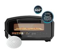 Cecotec Horno Eléctrico para Pizzas Pizza&Co 500 Gyro. Piedra Giratoria Alta Temperatura, Panel Digital Táctil, 8 Menús, 65-500°
