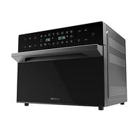 Cecotec Horno Freidora de Aire Caliente Bake&Fry 3000 Touch. 1800 W, Convección, 30 Litros de capacidad, Pantalla Táctil, 18 Funciones preestablecidas, Temporizador, Negro
