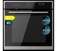 Cecotec Horno Integrable Multifunción 60cm Bolero Hexa AF316000 Edge A 3400W, 81L Capacidad, 11 Funciones con Airfryer Master
