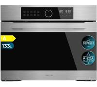 Cecotec Horno Integrable Multifunción Bolero Hexa AF319000 Inox A 3800W, 133L de Capacidad, 11 Funciones con Airfryer Master, Pizza Master, Steam Asisst, Steam EasyClean, 3D Cooking, Defrost
