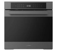 Cecotec Horno Integrable Pirolítico 60cm Bolero Hexa P506000 Matt 3400W, 81L de Capacidad, 11 Funciones con Airfryer Master