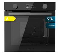 Cecotec horno integrable pirolítico 73l bolero hexa p526000 glass bla