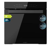 Cecotec horno integrable pirolítico de 81l bolero hexa p506000 glass