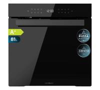 Cecotec horno integrable pirolítico de 81l bolero hexa p506000 glass