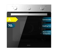 Cecotec Horno Multifunción Bolero Hexa Inox 2800W 70L Temporizador y Vapor