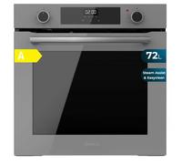 Cecotec Horno Multifunción Bolero Hexa M226000 72L 2800W Steam Grill Clase A Gris Integrable