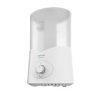 Cecotec Humidificador BreezeCare 2000 Light. 25 W, Humidificación 200 ml/h, Depósito 1,2 litros, Salida de vapor 360º, Control Manual, Luz LED, Cobertura hasta 30 m2