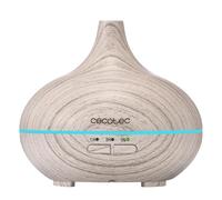 Cecotec Humidificador Ultrasónico con Difusor de Aromas Pure Aroma 150 Yang White. Depósito de hasta 150ml, 7 Colores LED Ajustables, Temporizador 3h, Ultrasilencioso, Función de Aromaterapia