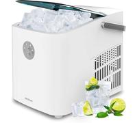 CECOTEC 09325 Máquina de Hielo Chillin' Ice 1200: 12 kg Diarios, Potente y Portátil