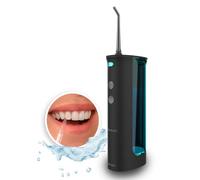 Cecotec irrigador dental - bucal portátil a batería con 3 boquillas