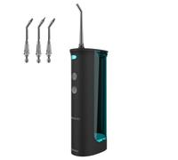 Cecotec Irrigador Dental Bucal Portátil a Batería con 3 Boquillas ToothCare Jet Fresh Clean. 1200RPM, Depósito de 180ml, Inalámbrico, Resistente al Agua, IPX7, 3 Modos, Autonomía 20 Días