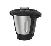 Cecotec Jarra Cerámica Habana Easy. Capacidad de 3,3 Litros, Jarra de Acero Inoxidable con Revestimiento Cerámico, Antiadherente, Ideal para Masas y Salsas, Compatible con Mambo Touch