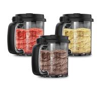 Cecotec Jarras de 700ml con Tapa para Heladera GelaCups 2100. Compatible con Gelatec 2100, Material Seguro: BPA Free, Higiene Garantizada, Gran Capacidad