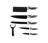 Cecotec juego de 6 cuchillos de cocina de alta gama. cuchillos profesi