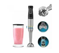 Cecotec Batidora de Mano Katana 15 Jar D. 1500 W, 21 Velocidades y Turbo, 4 Hojas con Titanio Negro, Campana antisalpicaduras, Pie extralargo, Vaso 800 ml