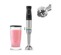 Cecotec Batidora de Mano Katana 15 Jar B. 1500 W, 21 velocidades y Turbo, 4 hojas con Titanio Negro, Campana antisalpicaduras, Pie extralargo, Vaso 800 ml