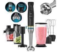 Cecotec Katana 15 TotalDestroy Full B Screen Batidora de Mano 1500W Negro + Accesorios