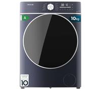 Cecotec Lavadora Secadora de 10Kg + 6Kg Carga Frontal Bolero Wash&Dry 10680 Inverter Ice Blue A. 1400RPM, 16 Programas, Motor Inverter Plus, Bajo Consumo, Vapor, OnSmart, Goma Antibacteriana