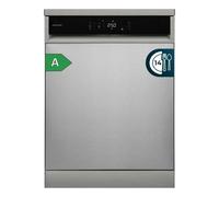 Cecotec lavavajillas 60cm bolero aguazero 6800 inox a. 14 cubiertos, b