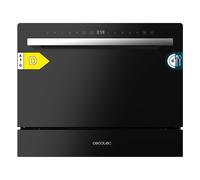 Cecotec lavavajillas compacto 6 cubiertos bolero aguazero 2400 black g