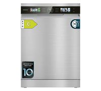 Cecotec lavavajillas compacto de 60cm bolero aguazero 6620 inox c, 185