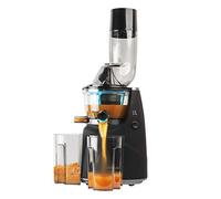 Cecotec Licuadora de Prensa Fría Juice&Live 1500 Pro. Potencia 250 W, Canal XL, Filtro de Acero Inoxidable,Tapón antigoteo, Velocidad 45 RPM, 2 Jarras, BPA-Free, Cierre de Seguridad