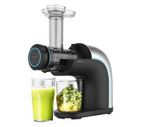 Cecotec Licuadora - Extractor de Zumo Juice&Live 2000 EasyClean. 150W, Filtro EasyClean, Velocidad Lenta 70RPM, Regulador de Pulpa, 3 Niveles de Licuado, Tapón Antigoteo, Tambor con Doble Salida