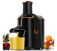 Cecotec Licuadora Orbital Extreme Titanium 19000 XXL para Frutas y Verduras. 19000 RPM, 1300 W, Canal Entrada XXL (75 mm), Disco Recubrimiento de Titanio, 2 Velocidades y Libre de BPA