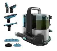 Cecotec Limpiador Aspirador de Tapicerias y Alfombras con Cable - 4 Accesorios - Conga 6000 Carpet&Spot Clean XL. 600W, 14kPa, Depósito Agua Limpia 1500ml - Agua Sucia 850 ml, Radio de Acción 8m