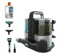 Cecotec Limpiador Aspirador de Tapicerías y Alfombras con Cable Conga 4000 Carpet&Spot Clean XL Neo. 600W, 14kPa, 2 Depósitos: Agua Limpia y Sucia, Pulverizador, Accesorio Ventanas y 3 Boquillas