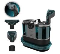 Cecotec Limpiador Aspirador de Tapicerias y Alfombras con Cable Conga 7000 Carpet&Spot Clean Steam Max. 1700W, Vapor, Depósito Agua Limpia 1600ml y Agua Sucia 950ml, Radio de Acción 9m