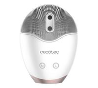 Cecotec Limpiador Facial Ultrasónico FaceCare TotalClean Soft. Generador de Jabón Automático, Vibración Sónica + Masaje Reafirmante, Silicona de Grado Alimenticio, Autonomía 60min, IPX6 Waterproof
