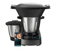 Cecotec Mambo 11090 Habana Robot de Cocina, 37 Funciones, 1600 W, 3.3 L, Jarra de Acero Inoxidable y Jarra Cerámica Habana, con App y AutoLimpieza