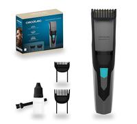 Cecotec Máquina de Cortar Barba Inalámbrica PrecisionCare Barber. Barbero a Batería con Cuchillas de Acero Inoxidable, Peine de 1-10 mm y de 11-20 mm, Autonomía 60mins, Incluye Cepillo y Aceite
