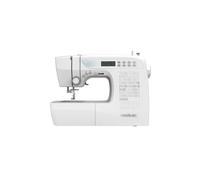 Cecotec Máquina de Coser Eléctrónica- 215 Puntadas - Nivel Experto - BelleCouture 21500. Motor Digital, Pantalla LCD, Mando para ajuste de hilo, Devanado de Bobina Automático, Luz LED, Kit Accesorios