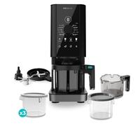 Cecotec Máquina de Helados - Heladera - 1,35L - Gelatec 1800. 700W, 10 Programas, Botones Táctiles y Mando Giratorio, Helados y Bebidas en 3 Pasos, 3 Tarrinas BPA Free, Cremosidad Perfecta