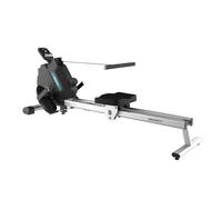 Cecotec Máquina de remo DrumFit Rower, Resistencia Magnética, 10 Niveles, Volante de Inercia, Deslizamiento Silencioso, Display LCD, Diseño compacto y Ruedas