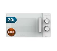 Cecotec 01521 microondas Blanco Microondas con grill Encimera 20 L 700 W