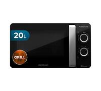 Cecotec 01529 microondas Negro Microondas con grill Encimera 20 L 700 W